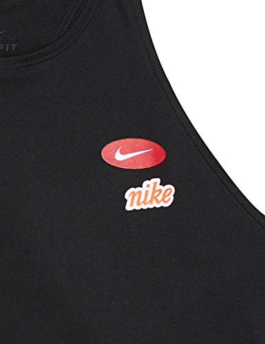 NIKE W Nk Nvlt TP BT Icnclsh Camiseta sin Mangas, Mujer, Black, S
