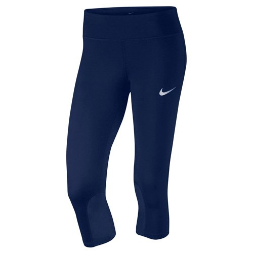 NIKE W Nk PWR Epic Run Cpri Mallas Capri, Mujer, Azul (Binary Blue), XS
