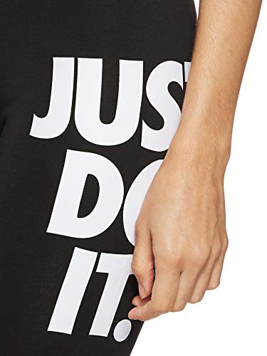 NIKE W NSW Legasee Lggng 7/8 JDI Pantalones de Deporte, Mujer, Black/White, L