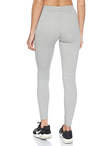 NIKE W NSW Legasee Lggng Swoosh Pantalones de Deporte, Mujer, dk Grey Heather/(Black), 2XL