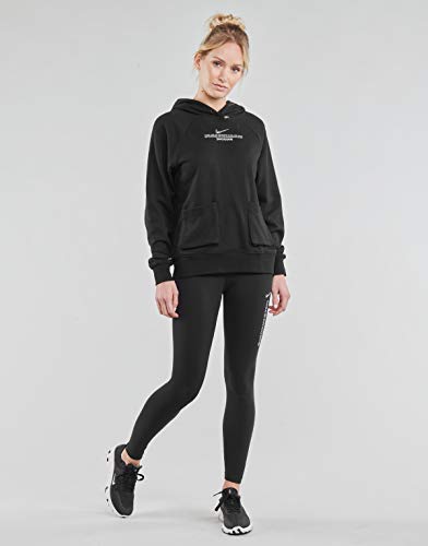 NIKE W NSW SWSH LGGNG HR Leggings, Black/(White), M Womens