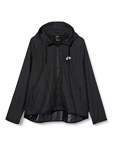 NIKE W NSW WR Jkt Chaqueta de Deporte, Mujer, Black/Black/(White), XS