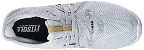 Nike Wmns Air MAX Sequent 3, Zapatillas de Running Mujer, Dorado (Pure Platinum/Black/White 008), 38 EU