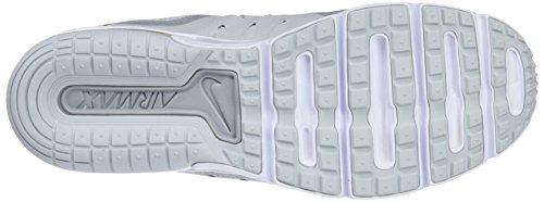 Nike Wmns Air MAX Sequent 3, Zapatillas de Running Mujer, Dorado (Pure Platinum/Black/White 008), 38 EU