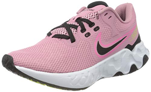 Nike Wmns Renew Ride 2, Zapatillas para Correr Mujer, Elemental Pink Black Sunset Pulse Cyber White, 36.5 EU