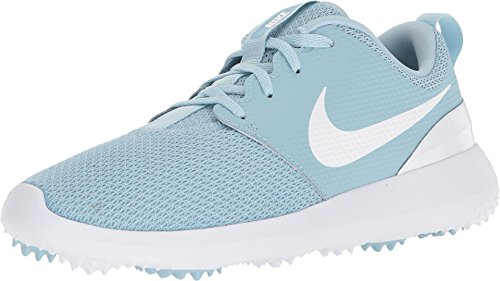 Nike Wmns Roshe G, Zapatillas de Golf Mujer, Multicolor Ocean Bliss White 001, 40.5 EU