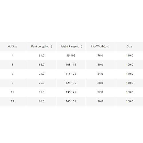 NOBRAND Pantalones Vaqueros de Hendidura para niños con Perlas para niñas Pantalones de Cintura elástica Lápiz Recto Liso Pantalones de Mezclilla Ajustados para niños