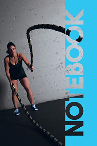 Notebook: Battle Ropes Convenient Composition Book for Intense Workout Notes