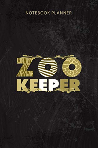 Notebook Planner Zoo Keeper Jungle Animal Print: Tax, Work List, Pretty, Homework, Appointment, 6x9 inch, Over 100 Pages, Goal