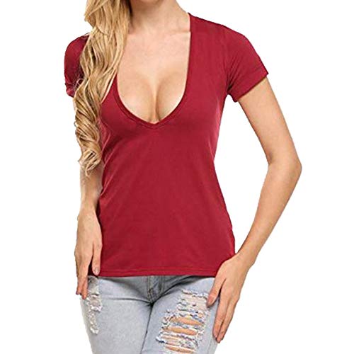 N\P Fábrica de ventas directas Amazon Ebay AliExpress primavera y verano b Color sólido Casual Slim camiseta de las mujeres