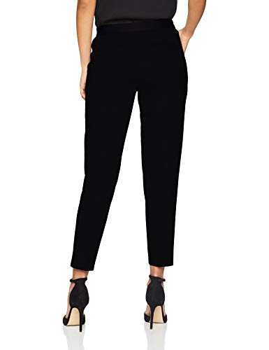 Object NOS Onlroberta L/s Top Wvn Pantalones, Negro (Black Black), 36 (Talla del Fabricante: 34) para Mujer