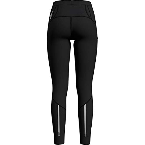 Odlo Zeroweight - Mallas Impermeables para Mujer, Color Negro, Talla XS