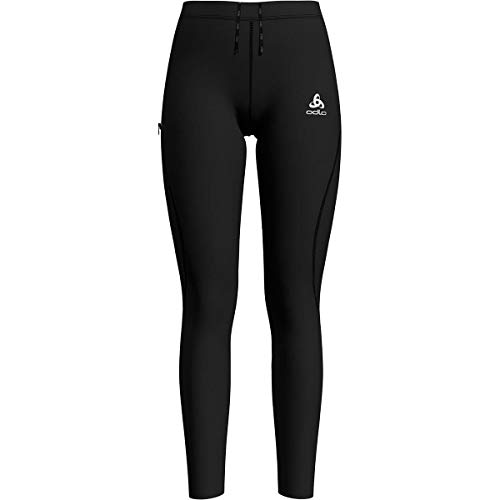 Odlo Zeroweight - Mallas Impermeables para Mujer, Color Negro, Talla XS