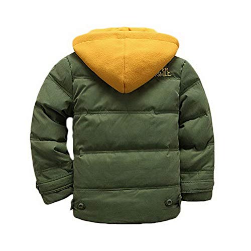 Odziezet Abrigo Invierno Bebés Niños Niñas de Plumas Abajo Chaqueta Nieve con Capucha Abrigos Ropa Caliente