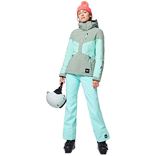 O'NEILL Chaqueta de nieve para mujer Pw Coral, Lily Pad S