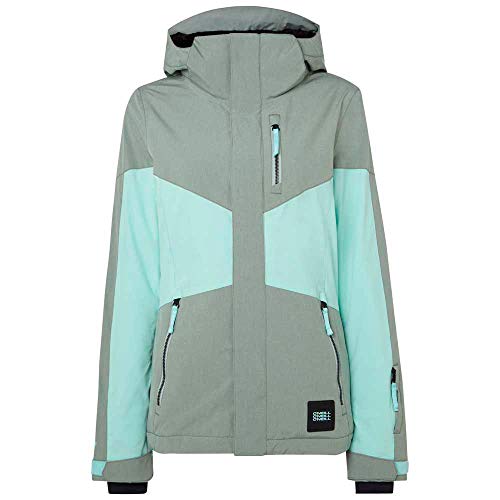 O'NEILL Chaqueta de nieve para mujer Pw Coral, Lily Pad S