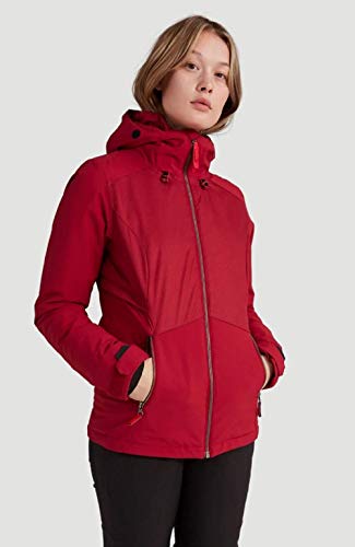 O'NEILL Chaquetas de nieve Halite para mujer, Mujer, Chaquetas de nieve, 0P5032, Rojo Río, S