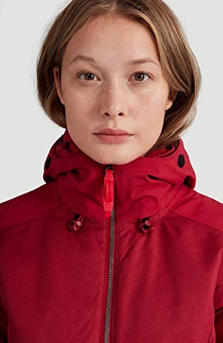 O'NEILL Chaquetas de nieve Halite para mujer, Mujer, Chaquetas de nieve, 0P5032, Rojo Río, S