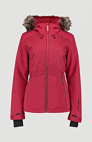 O'NEILL Halite Chaquetas de Nieve, Mujer, Rojo Río, L