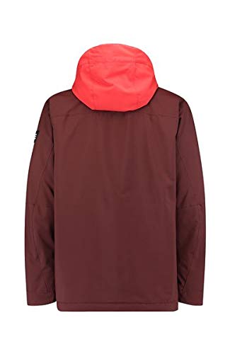 O'NEILL PM Aplite Jacket Chaqueta Hombre con Capucha, Bitter Chocolate, XL