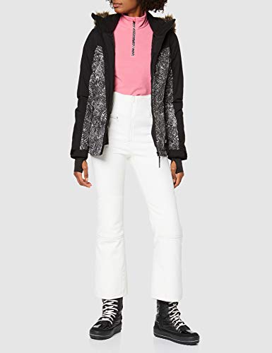 O'NEILL Pw Vallerite - Chaqueta de nieve para mujer, Mujer, Chaquetas de nieve, 9P5024, negro, small