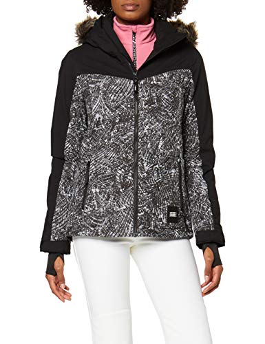 O'NEILL Pw Vallerite - Chaqueta de nieve para mujer, Mujer, Chaquetas de nieve, 9P5024, negro, small