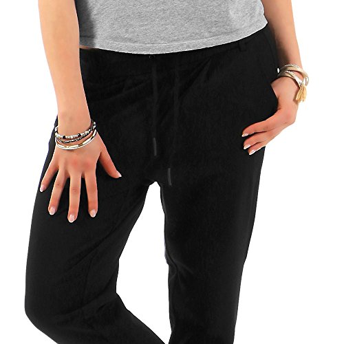 Only 15115847 - Pantalones Mujer, Negro (Black), W36/L30