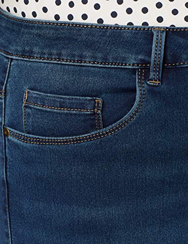 ONLY Carmakoma NOS Caraugusta HW SK Dnm Jeans MBD Noos Vaqueros Skinny, Azul (Medium Blue Denim Medium Blue Denim), 44 /L34 (Talla del Fabricante: 44) para Mujer