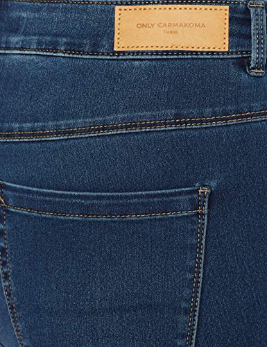 ONLY Carmakoma NOS Caraugusta HW SK Dnm Jeans MBD Noos Vaqueros Skinny, Azul (Medium Blue Denim Medium Blue Denim), 44 /L34 (Talla del Fabricante: 44) para Mujer