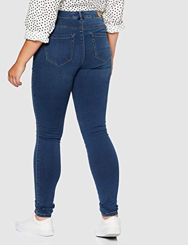 ONLY Carmakoma NOS Caraugusta HW SK Dnm Jeans MBD Noos Vaqueros Skinny, Azul (Medium Blue Denim Medium Blue Denim), 44 /L34 (Talla del Fabricante: 44) para Mujer
