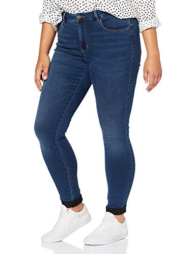 ONLY Carmakoma NOS Caraugusta HW SK Dnm Jeans MBD Noos Vaqueros Skinny, Azul (Medium Blue Denim Medium Blue Denim), 44 /L34 (Talla del Fabricante: 44) para Mujer