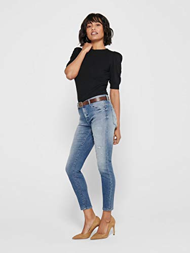 Only Onlcarmen Reg SK ANK Jogg DEST BB Ana716 Vaqueros, Mezclilla Azul Claro, XL / 32L para Mujer