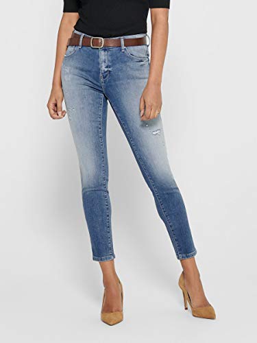 Only Onlcarmen Reg SK ANK Jogg DEST BB Ana716 Vaqueros, Mezclilla Azul Claro, XL / 32L para Mujer
