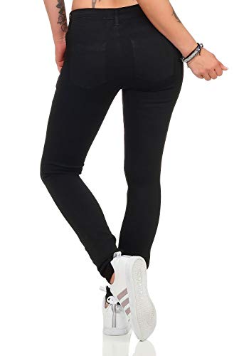 Only Onlcarmen Reg SK Black4ever Soo1796 Noos Vaqueros Skinny, Negro (Black Denim Black Denim), W27/L34 para Mujer