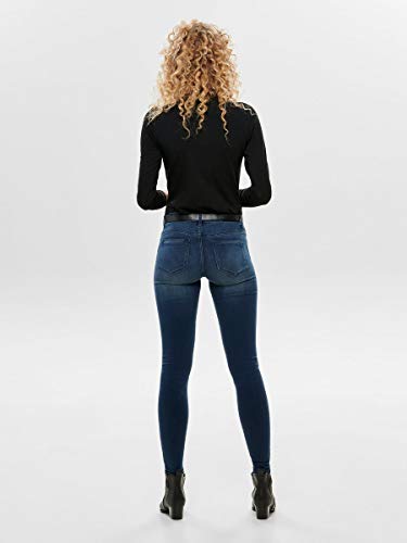Only onlCARMEN REG SK DNM Jeans CRY1602 Noos Vaqueros Skinny, Azul (Dark Blue Denim), W28/L30 para Mujer