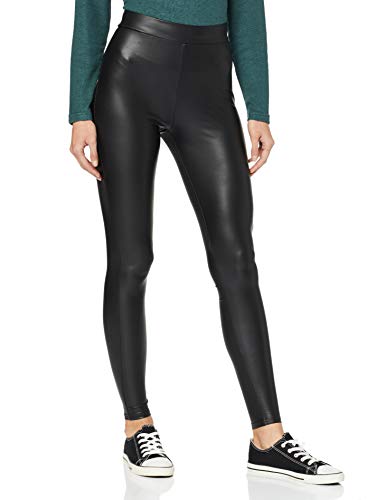 Only Onlcool Coated Legging Noos Leggings, Negro (Black Black), 36 (Talla del Fabricante: X-Small) para Mujer