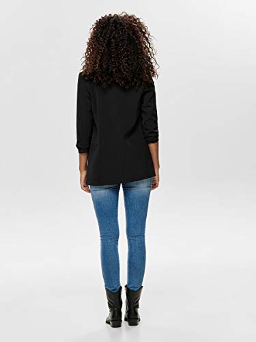 Only ONLELLY 3/4 Life Blazer TLR Noos, Black, 34 para Mujer