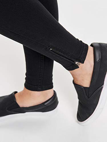 ONLY Onlkendell Eternal Ankle Black Vaqueros, 30 Small para Mujer