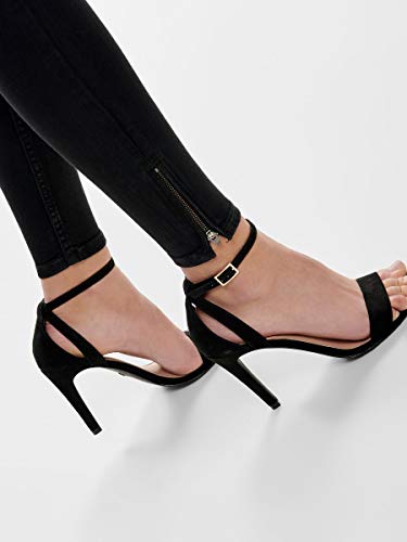 Only Onlkendell Eternal Ankle Vaqueros, Negro (Black Black), 42 /L32 (Talla del Fabricante: XX-Large) para Mujer