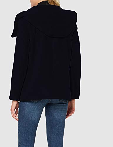 Only Onlmaddie Rianna Hooded Wool Coat CC Otw Abrigo, Azul (Night Sky Detail: Melange), Small para Mujer