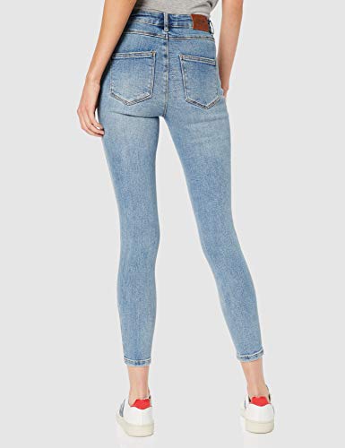 Only Onlmila HW SK ANK Jeans Bj13502-1 Noos Vaqueros Skinny, Azul (Light Blue Denim Light Blue Denim), 40 /L30 (Talla del Fabricante: 31) para Mujer