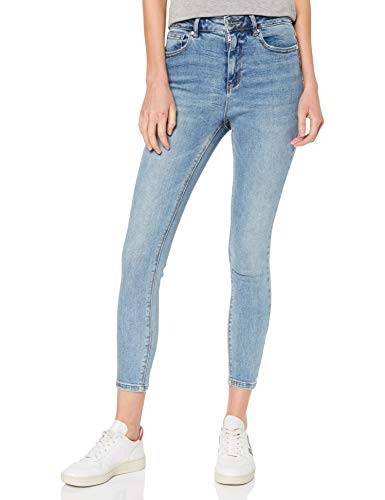 Only Onlmila HW SK ANK Jeans Bj13502-1 Noos Vaqueros Skinny, Azul (Light Blue Denim Light Blue Denim), 40 /L30 (Talla del Fabricante: 31) para Mujer