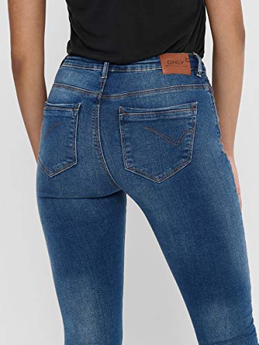 Only Onlpaola HW SK Dnm Jeans Azg0007 Noos Vaqueros Skinny, Azul (Medium Blue Denim), W29/L32 (Talla del Fabricante: Medium) para Mujer