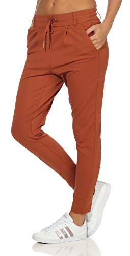 Only ONLPOPTRASH Easy Colour Pant PNT Noos Pantalones, Marrón (Ginger Bread Ginger Bread), 38/L34 (Talla del Fabricante: Medium) para Mujer