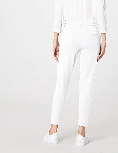 Only Onlpoptrash Easy Colour Pant Pnt Noos, Pantalones para Mujer, Blanco (Cloud Dancer), W34/L32 (Talla del fabricante: X-Small)