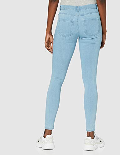 Only ONLRAIN REG Skinny BB MASLT.W Jeans, Mezclilla De Color Azul Claro, XS para Mujer