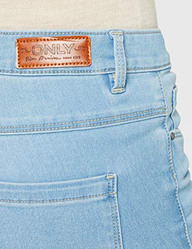 Only Onlroyal Life Reg SK Jeans BB Bj13333 Vaqueros, Azul Claro, 30 Small para Mujer