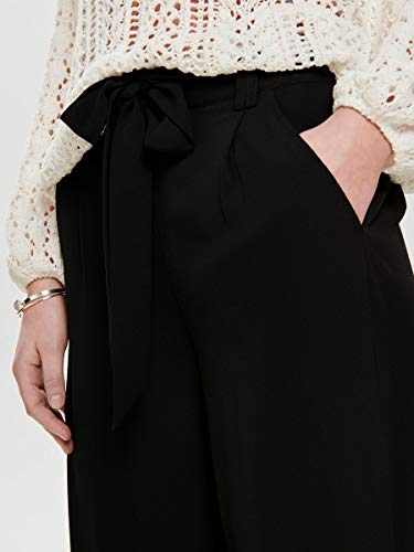 Only Onlwinner Palazzo Culotte Pant Noos Wvn Pantalones, Negro (Black Black), 38 (Talla del Fabricante: 36.0) para Mujer