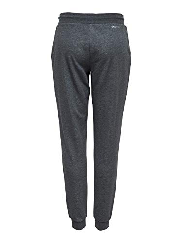 Only Onpelina Pantalones Deportivos, Gris (Dark Grey Melange Dark Grey Melange), 42 (Talla del Fabricante: Large) para Mujer