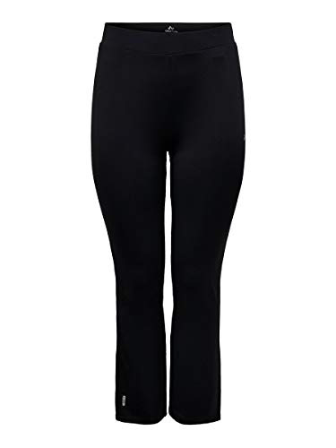 Only Onpnicole Jazz Training Pants Curvy-Opus Pantalones de Deporte, Negro (Black Black), 42 (Talla del Fabricante: 40/42) para Mujer